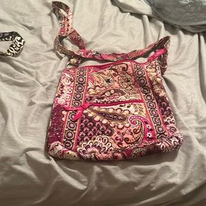 Vera Bradley Pink Paisley Hipster